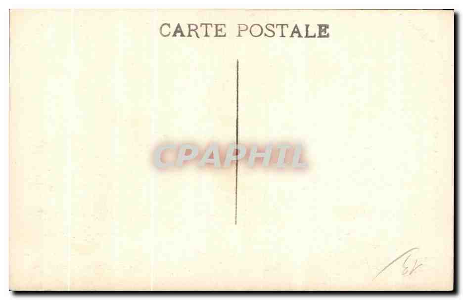 CPA Marseille Ascenseurs de de la Garde — Verso