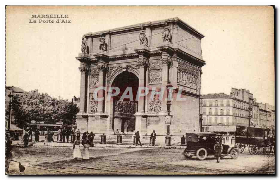 CPA Marseille La Porte D Aix