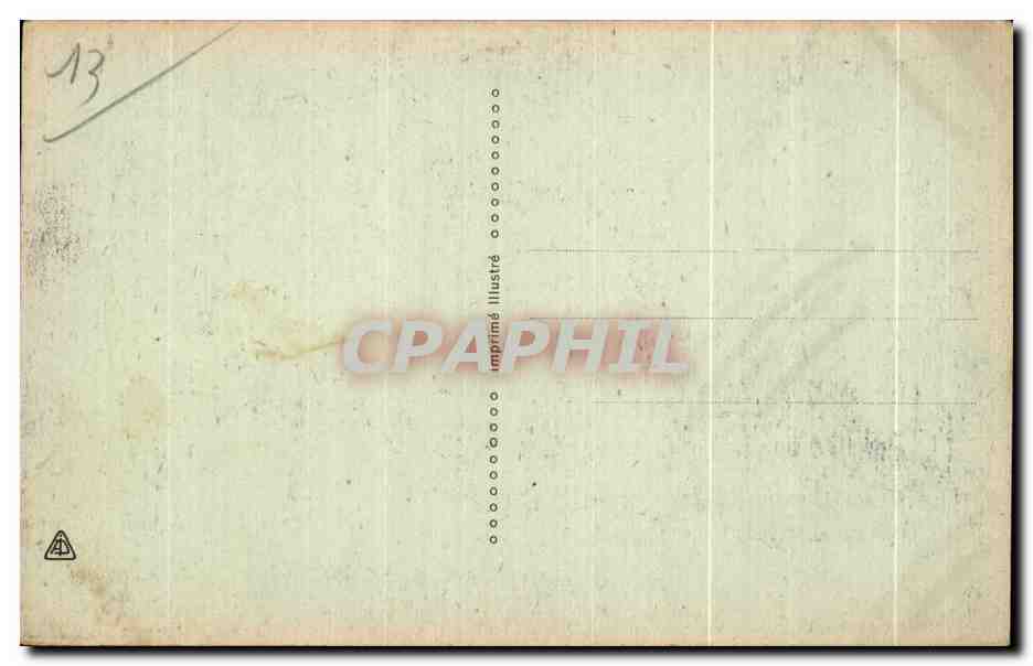 CPA Marseille Exposition Coloniale Grand Palais — Rückseite