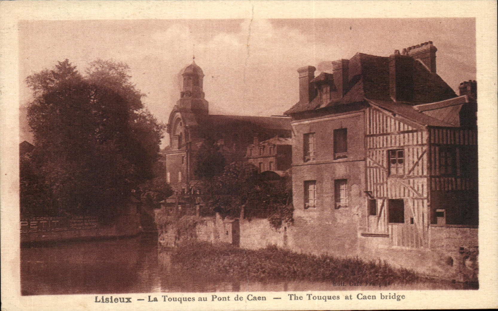 Lisieux — La Touques au Pont de Caen — Koff, Gîte Français