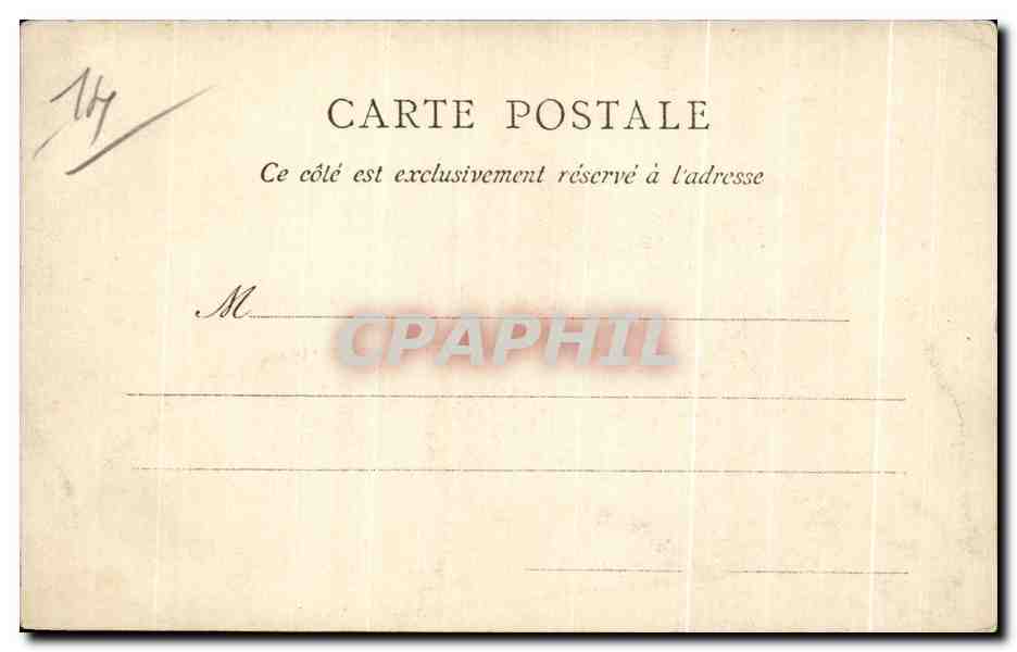 Honfleur — Notre-Dame-de-Grâce — éditeur anonyme, n° 2660 — Verso