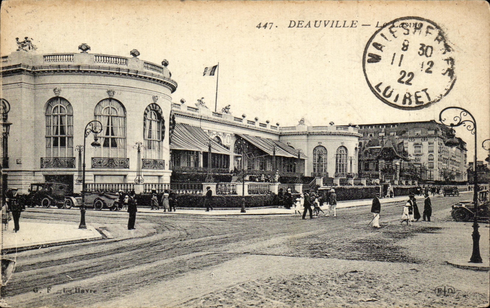 Deauville — Le Casino — G. F. Le Havre, n°447