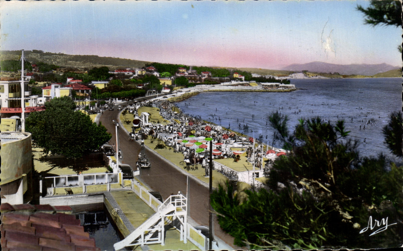 CPSM Cote d Azur La Ciotat La Grande Plage