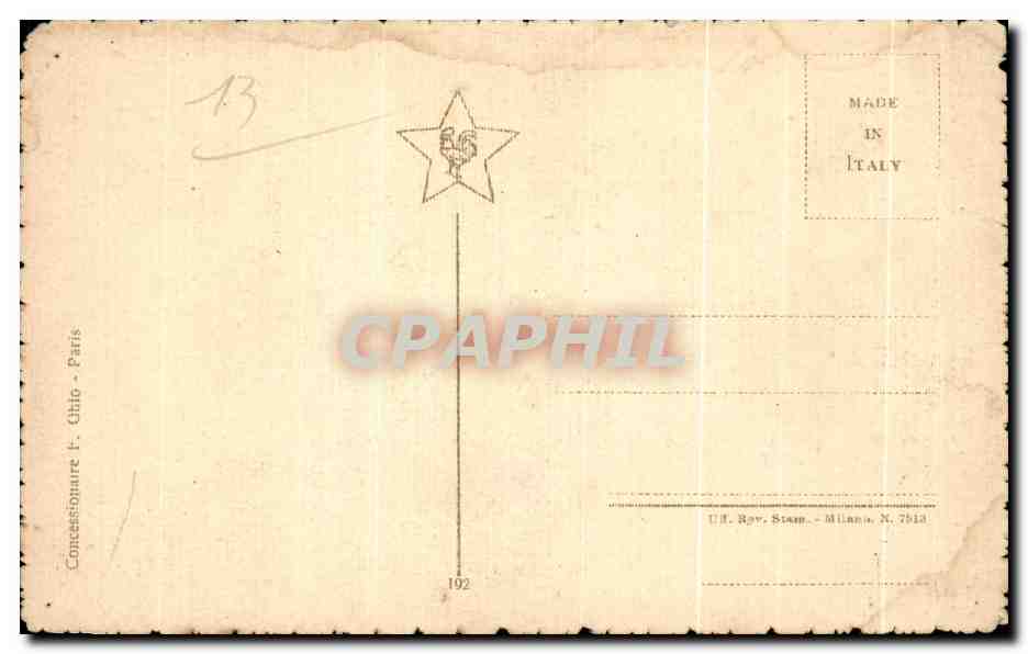 CPA Pils Rouget de I Isle chantant la Marseillaise Folklore — Verso