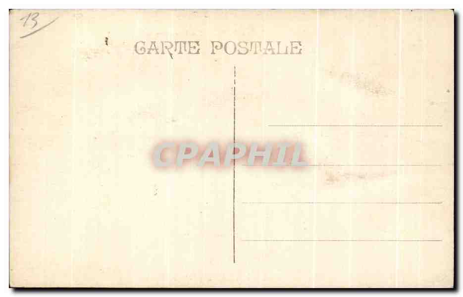 CPA Sausset les Pins Le Rouveau — Rückseite