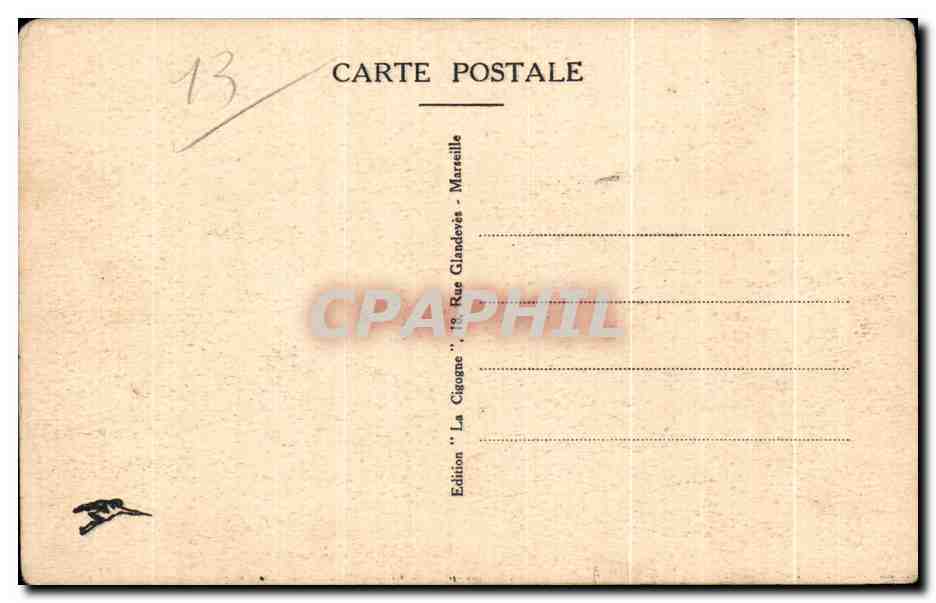 CPA Allauch du Chateau et Vue Panoramique — Rückseite