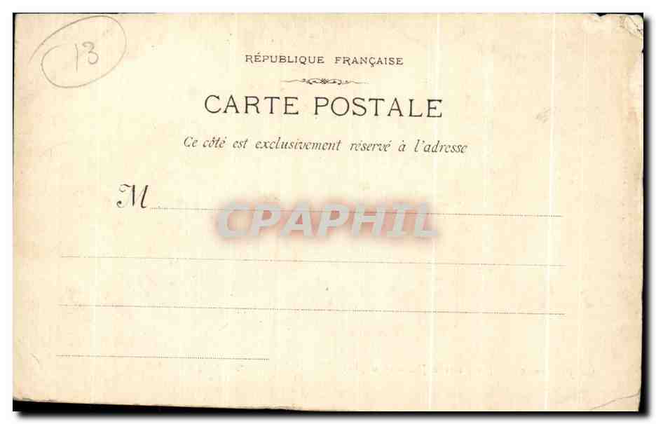 CPA La Provence a La Petite Reine De Mai Folklore Costume — Rückseite