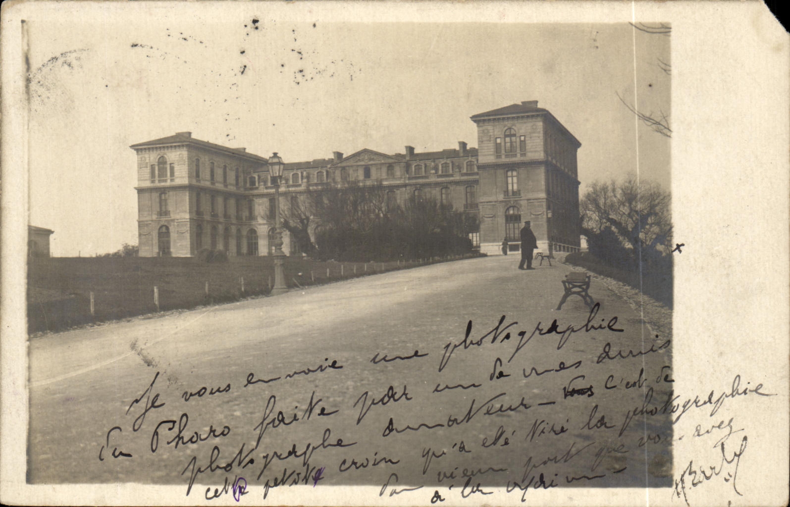 CARTE PHOTO Phare Marseille