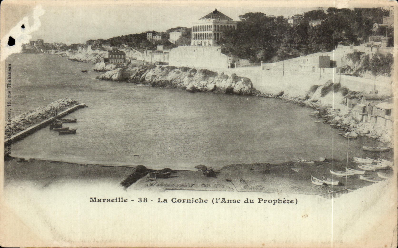 CPA Marseille Le Corniche (I Anse du Prophete)