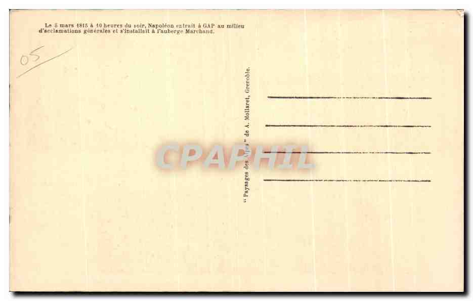 CPA Dauphine Gap Capitale des Hautes Alpes La Cathedrale — Reverso