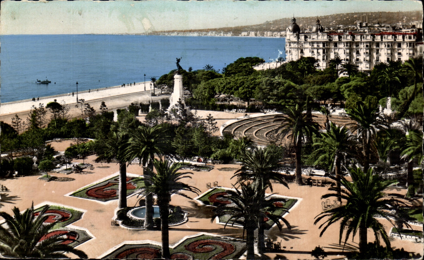 CPA Nice Les Jardins Albert Le Theatre de Verdure