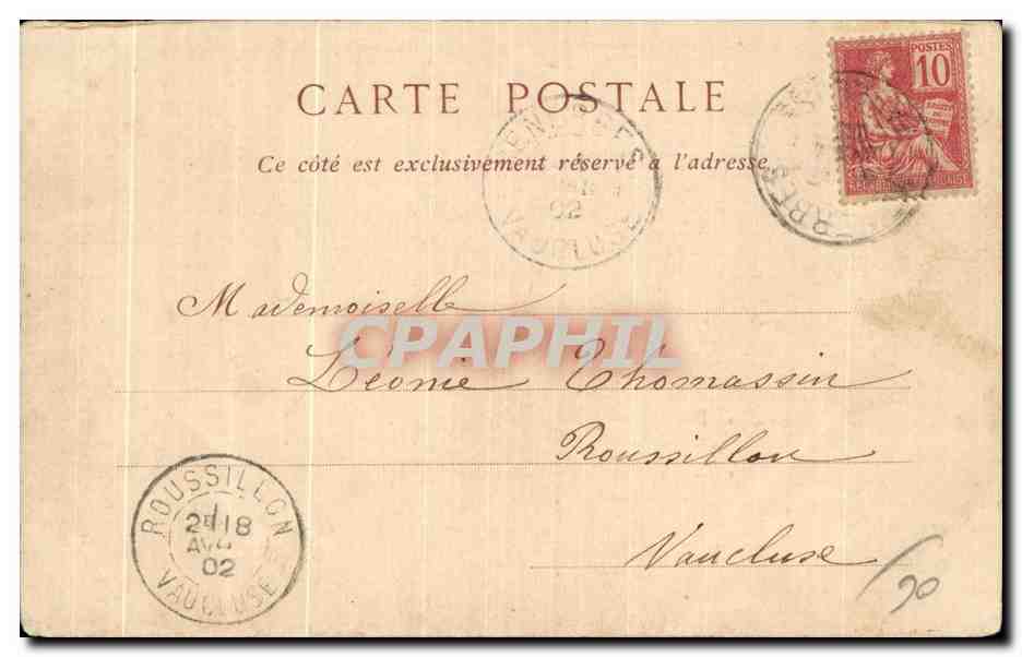 CPA Nice Les Nouivaux Jardins le Casino Municipal — Rückseite
