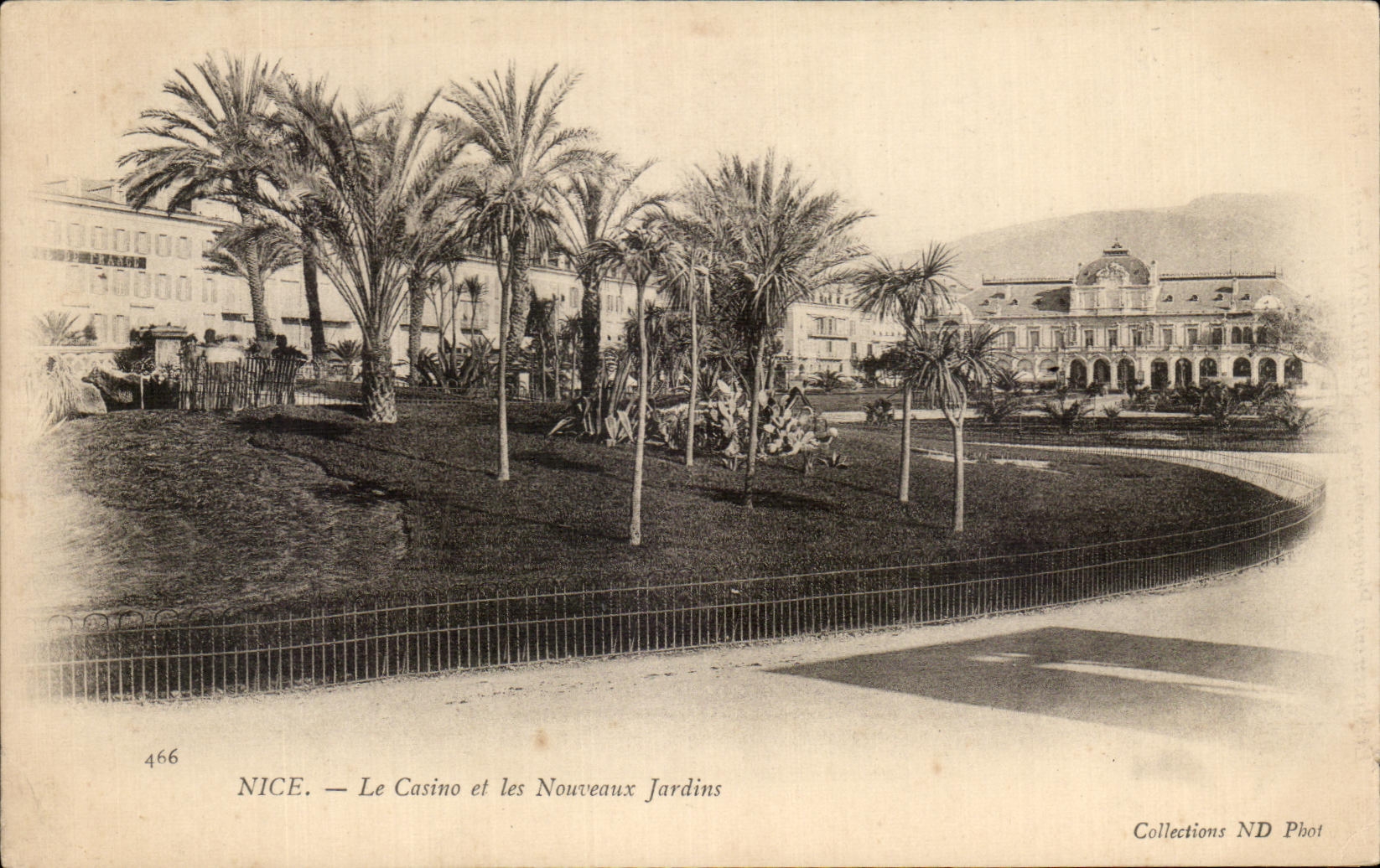 CPA Nice Le Casino et les Nouveaux Jardins