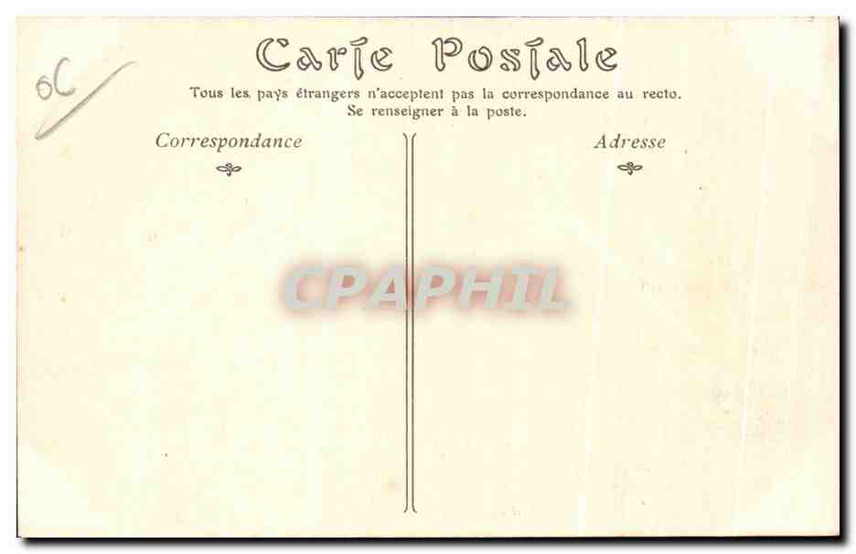 CPA Nice Le Quai du Midi et le Palais de la Jetee — Verso