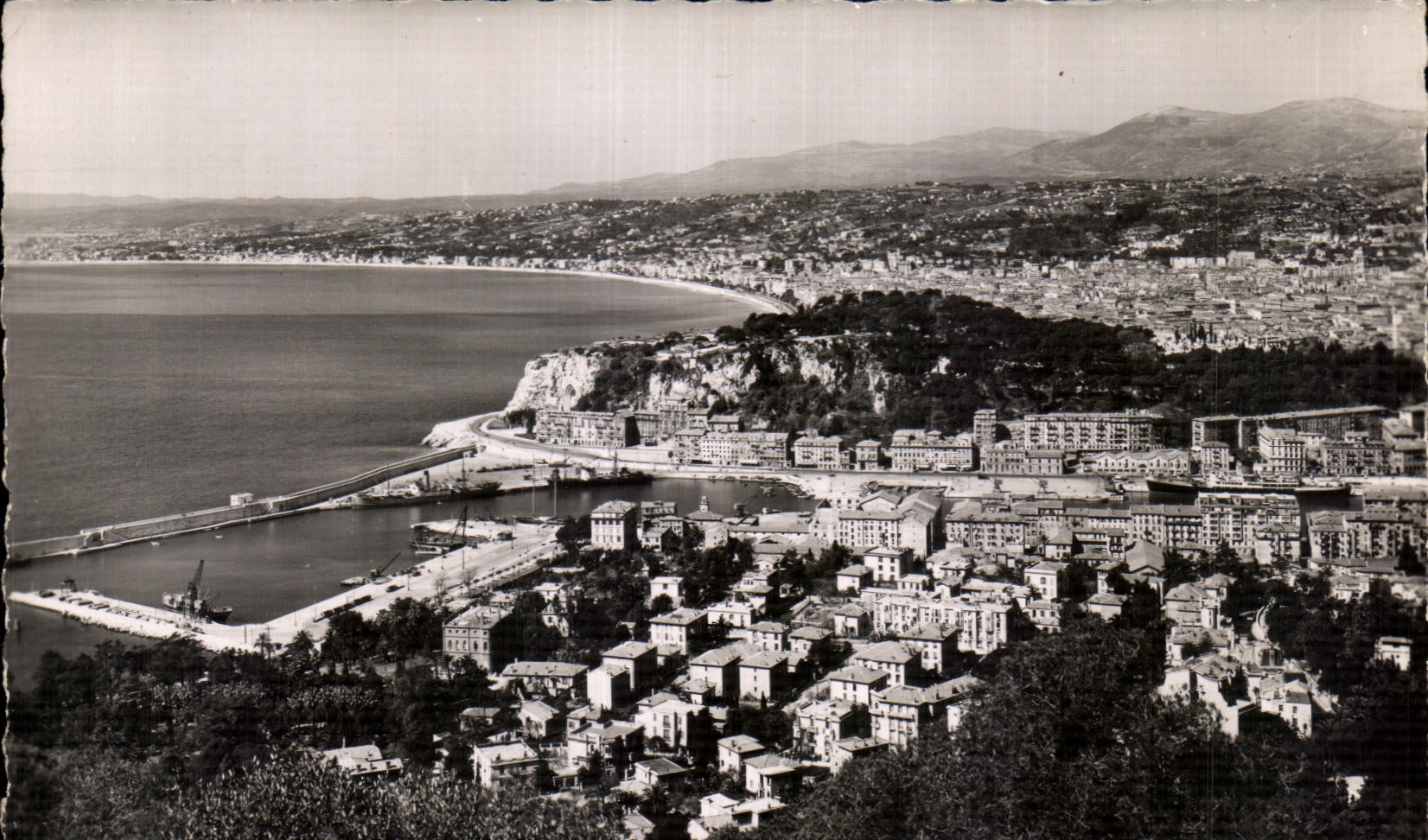 CPA Cote d Azur Nice Vue Generale