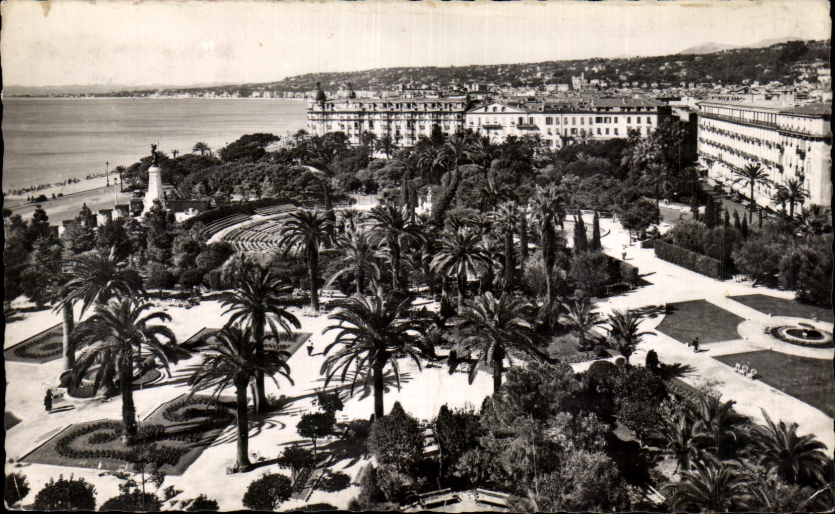 CPA Nice Les Jardins Albert 1er Theatre de Verdure