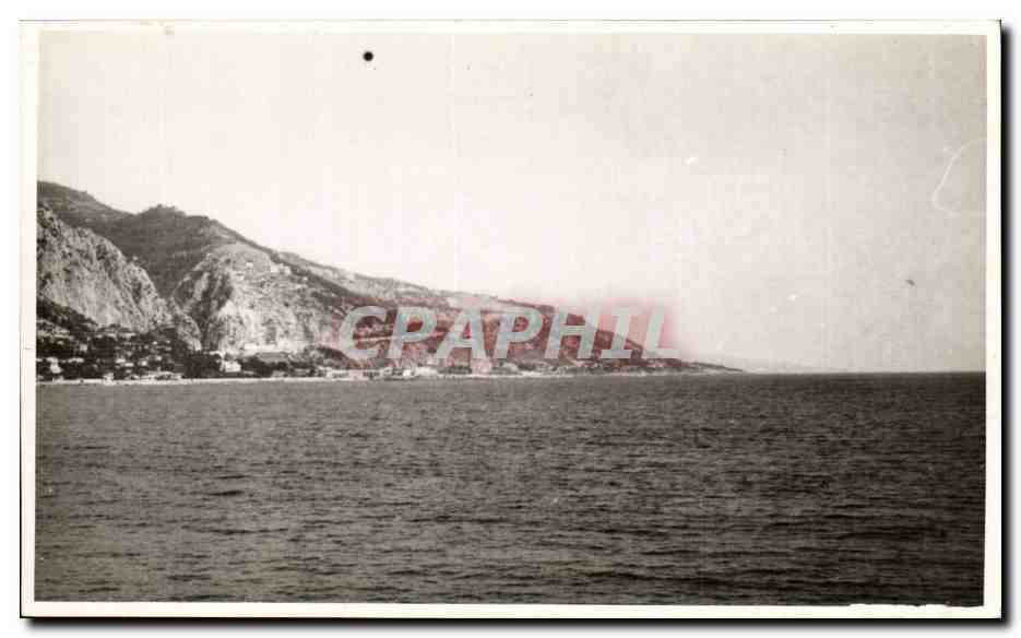 CARTE PHOTO Menton Port St Louis 1931