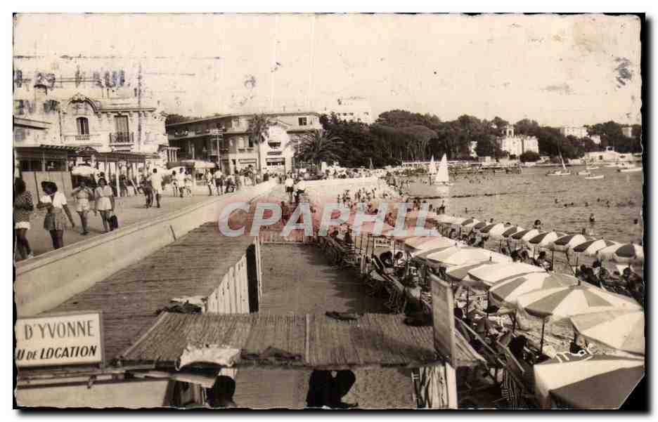 CPA La Cote d Azur Juan les Pins