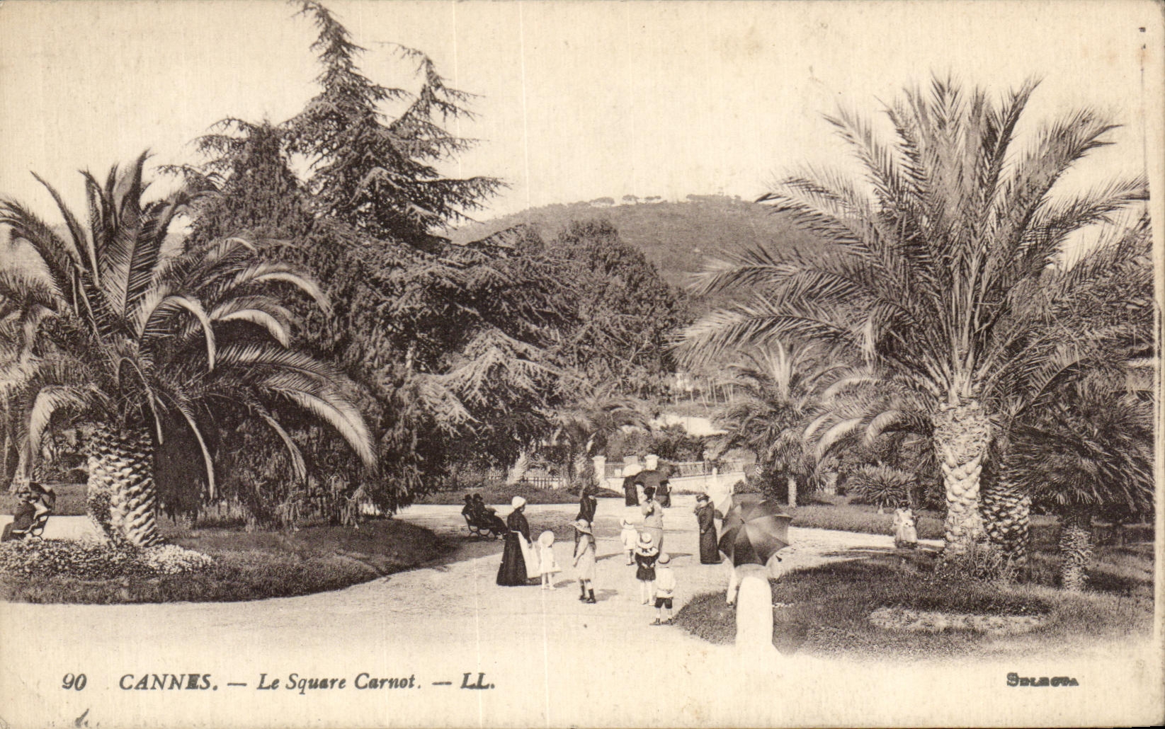 CPA Cannes Le Square Carnot