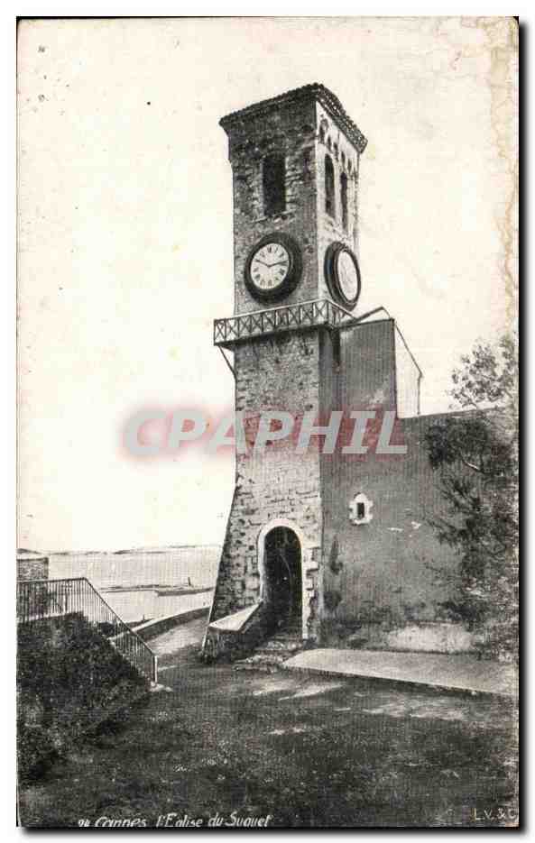 CPA Cannes l Eglise du Suquet