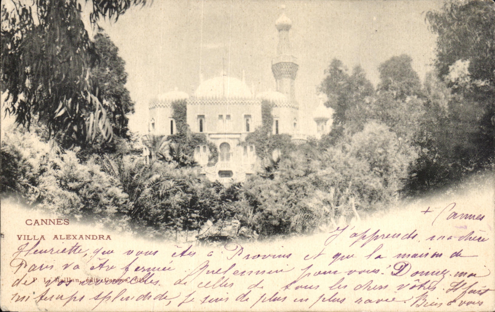 CPA Cannes Villa Alexandra