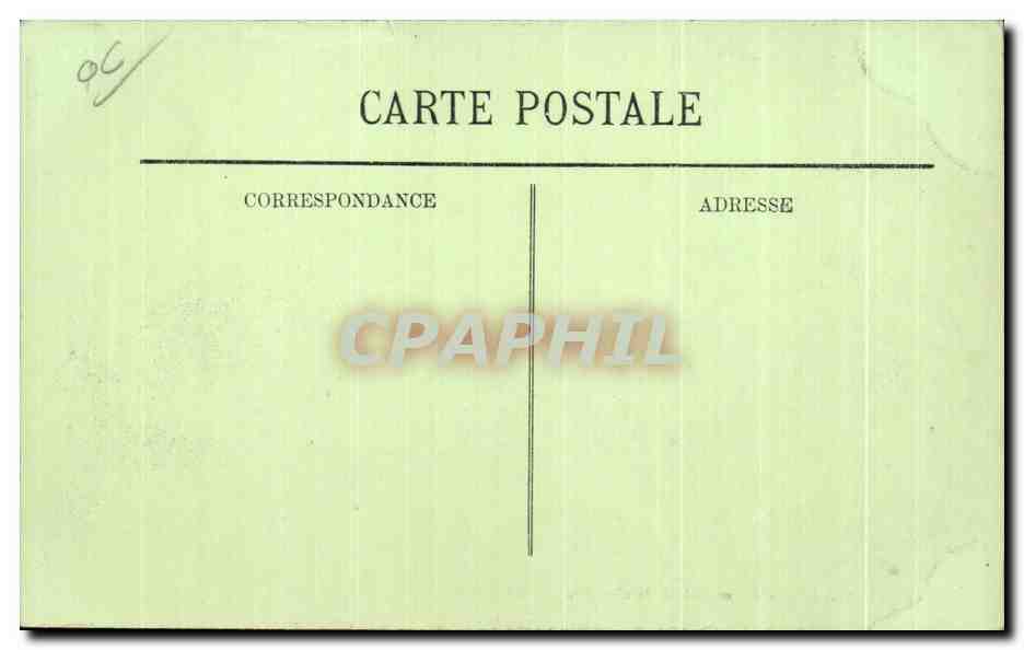 CPA Cannes Promendade de la Croisette — Verso