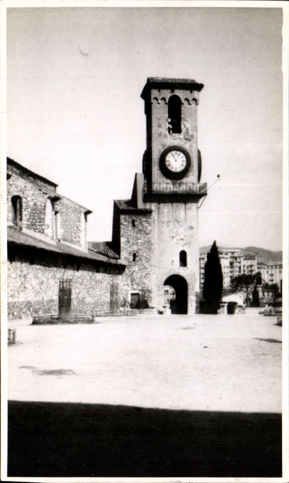 CARTE PHOTO Cannes Tour chevallier 1931