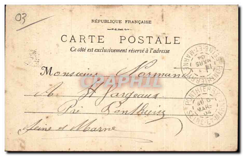Château de Maulmont — Hunt Meeting — L. R. Vichy — Back