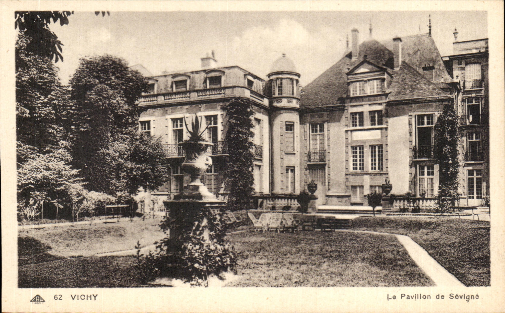 CPA Vichy La Pavillon de Sevigne