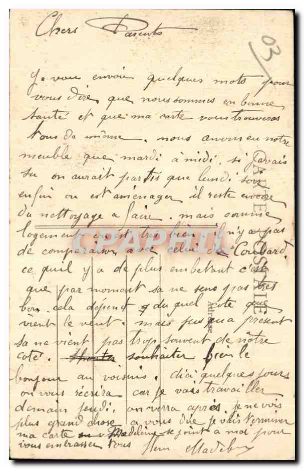 Nérès-les-Bains (Allier) — Nérès, capitale des Gaules — éditeur inconnu, n° 89 — Rückseite
