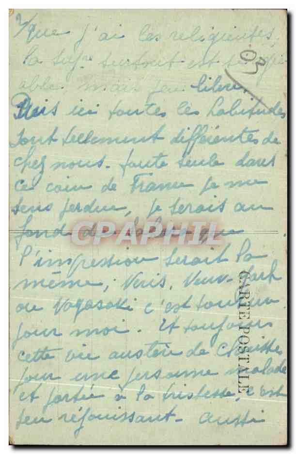 Neris-les-Bains — Rue Boirot-Desseviers — Édit. Godignon, n°211 — Rückseite