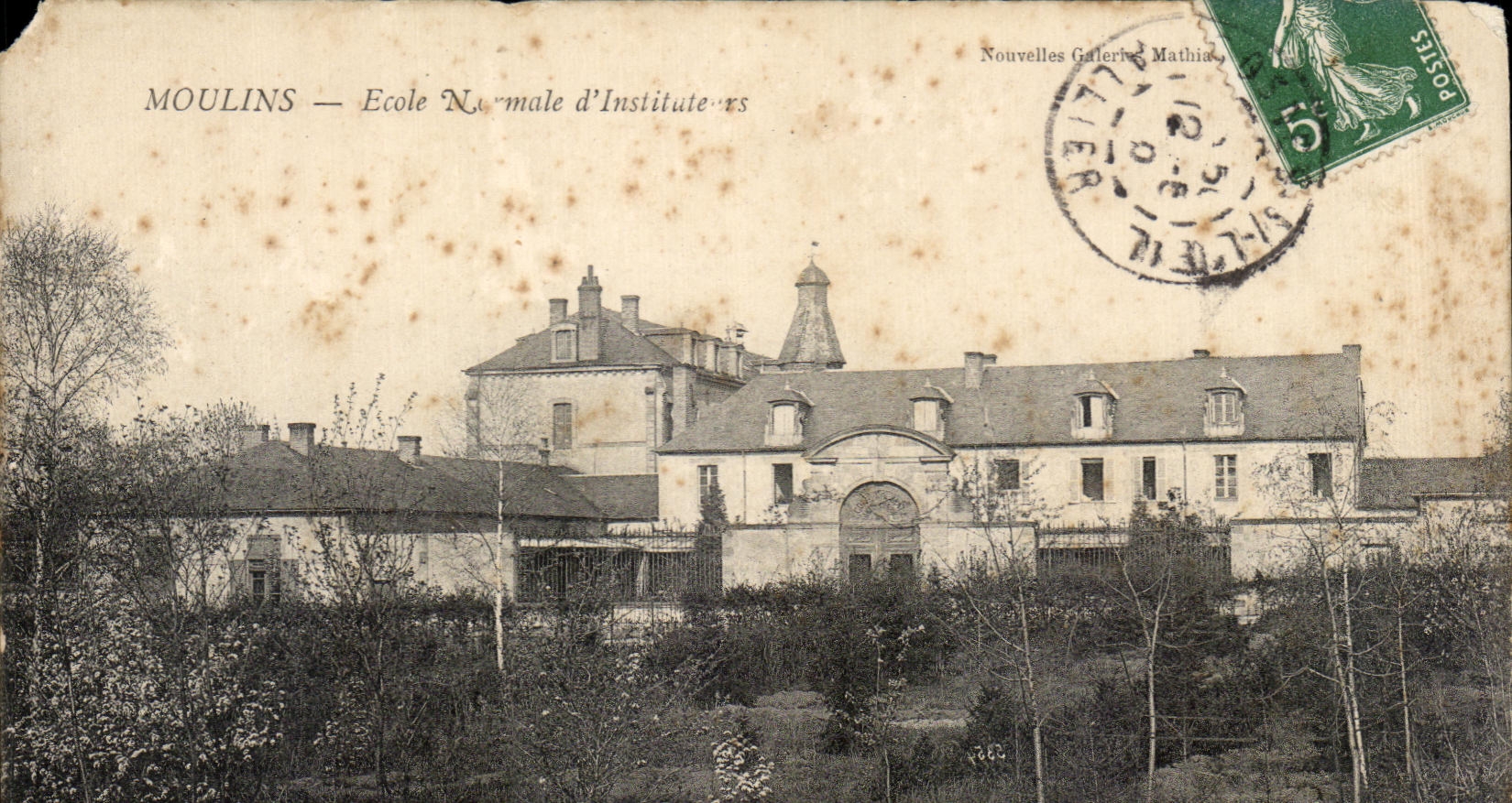 CPA Moulins Ecole Normale d Instituteurs