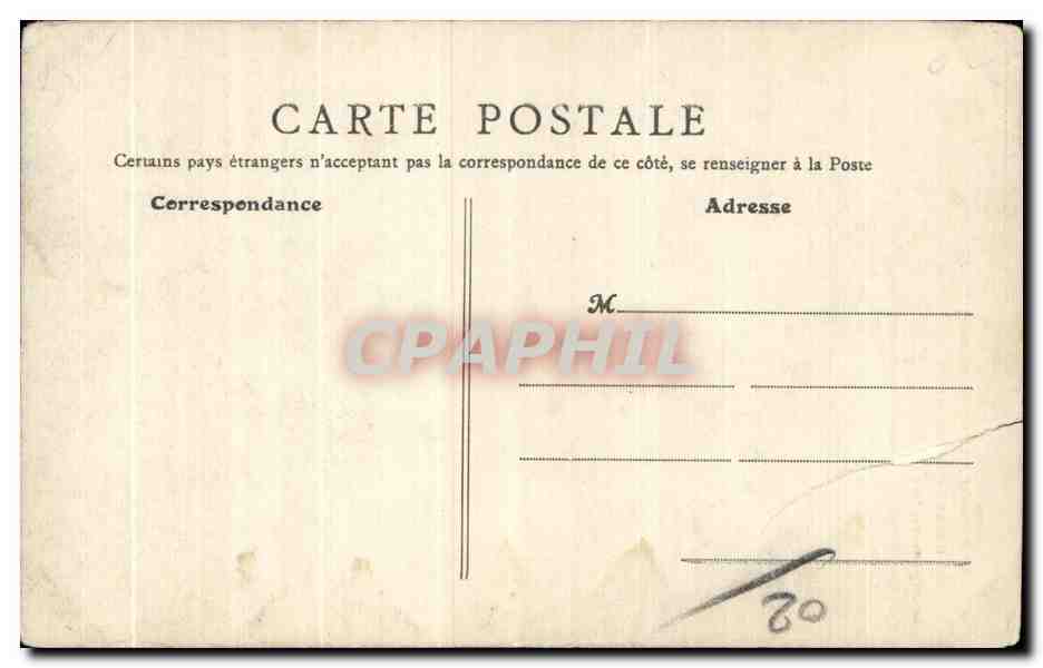CPA Le Nouvion Domaine de Guise Fontaine Caroline — Verso