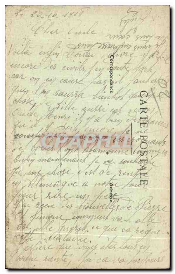FÉRE-EN-TARDENOIS (Aisne) — La Place, dessous de la Halle — Edit, Bouvigny — Verso