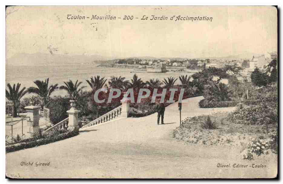 CPA Toulon Mourillon Le Jardin d Acclimatation