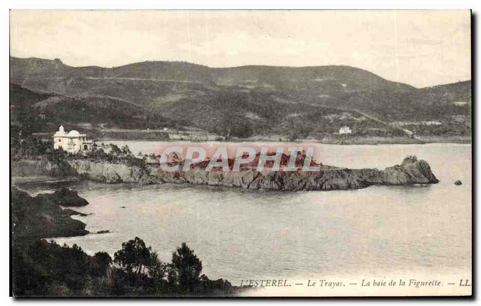 CPA L Esterel Le Trayas La baie de la Figurette