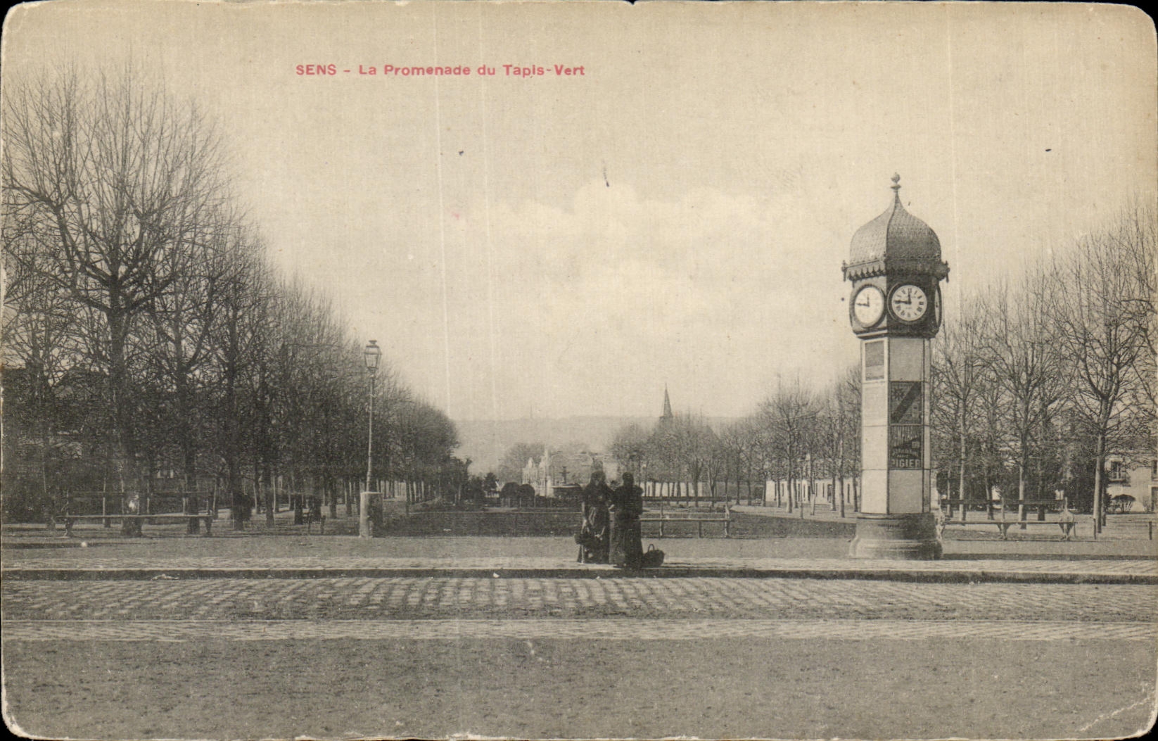 SENS - La Promenade du Tapis-Vert — éditeur non identifié, n° de série non visible