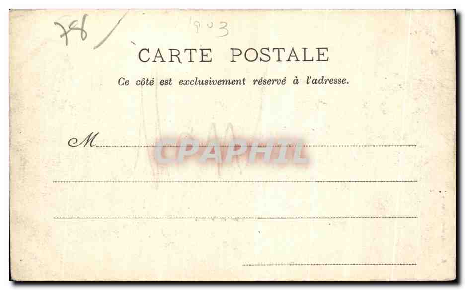 Mantes — Quai de la Tour — R. Girard, fot., Mantes — Verso