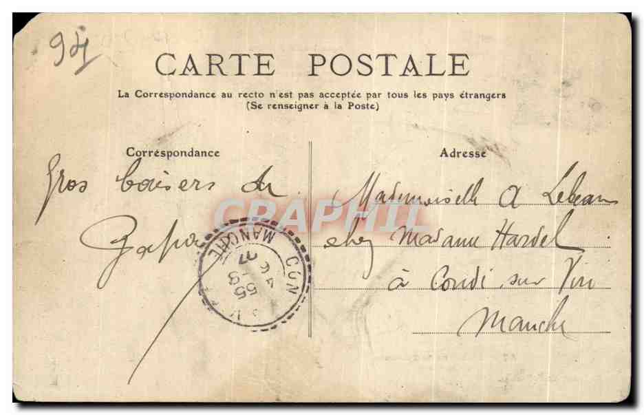 CPA Nogent sur Marne Bateaux — Achterkant