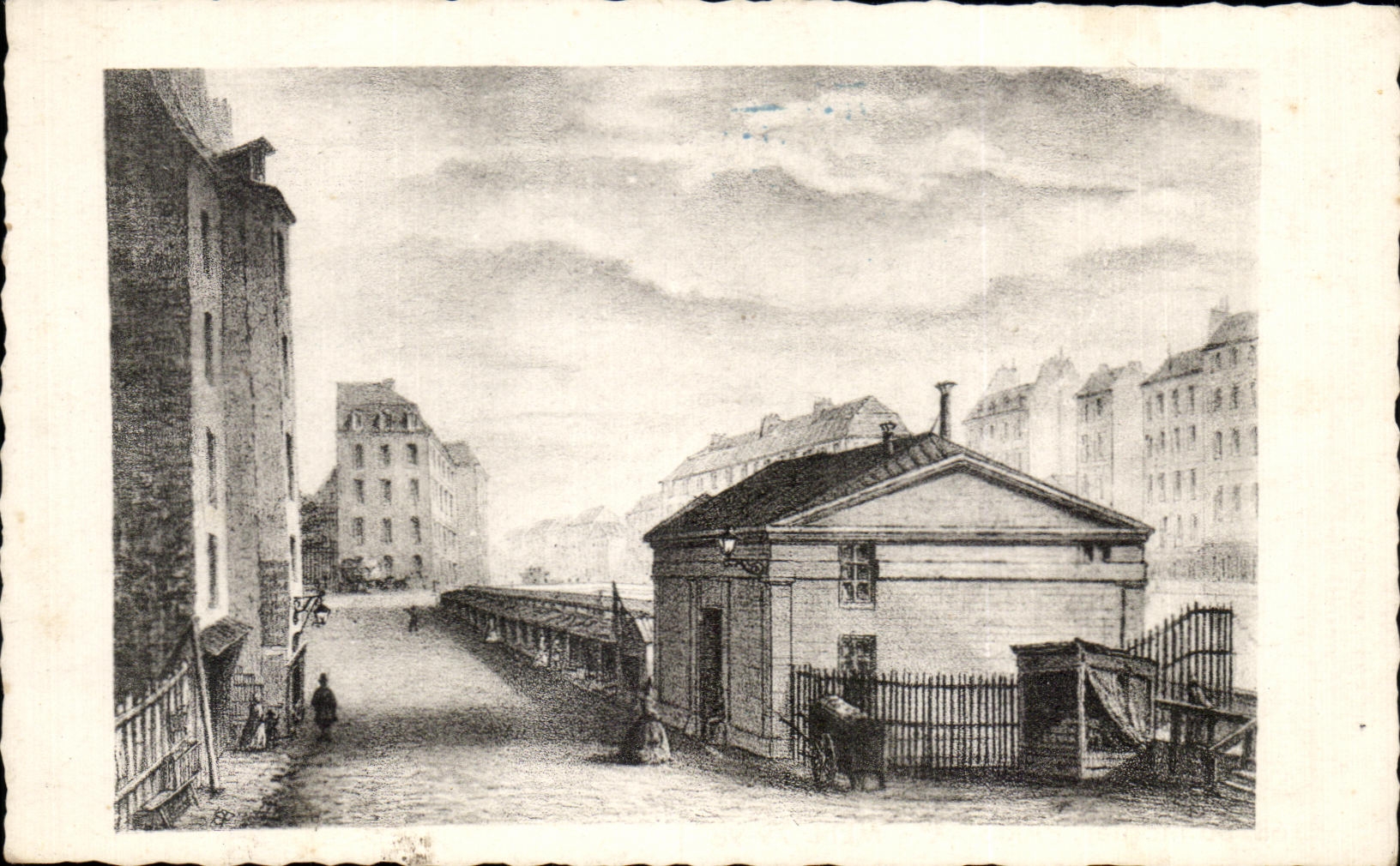 CPSM Ancien Paris Quai du Marche Neuf