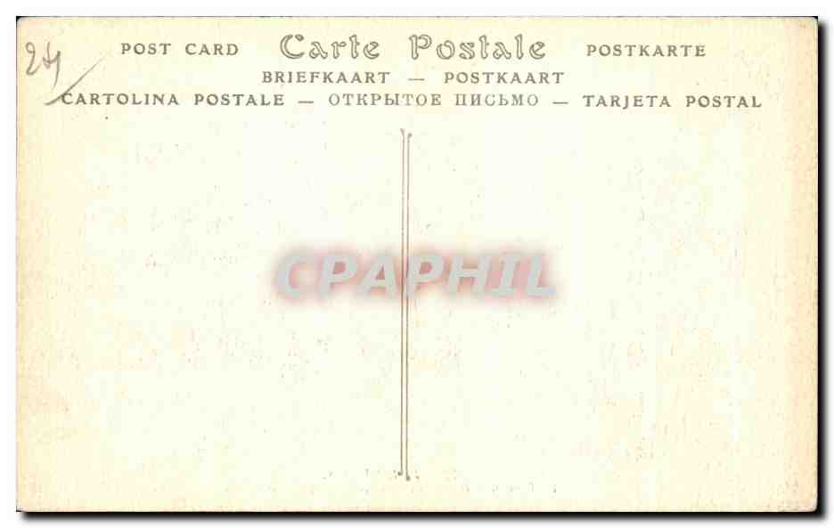 CPA Perigueux Pont des Barris et la Cathedrale — Rückseite