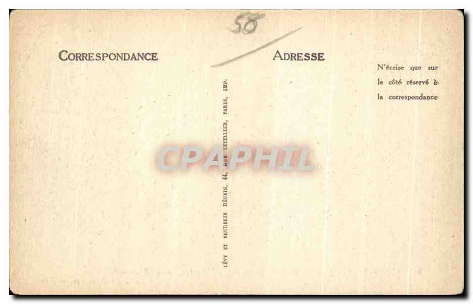 CPA Saint Honore Les Bains (Nievre) L Etablissement Thermal la Salle d Inhalation — Back