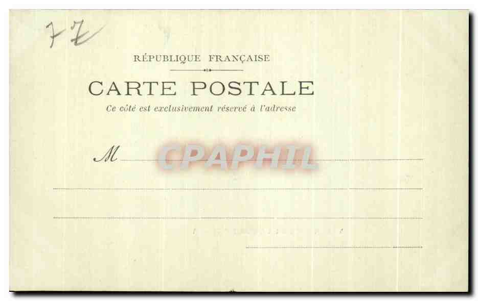 Provins — Vue prise de la Tour de César — éditeur non identifié — Rückseite