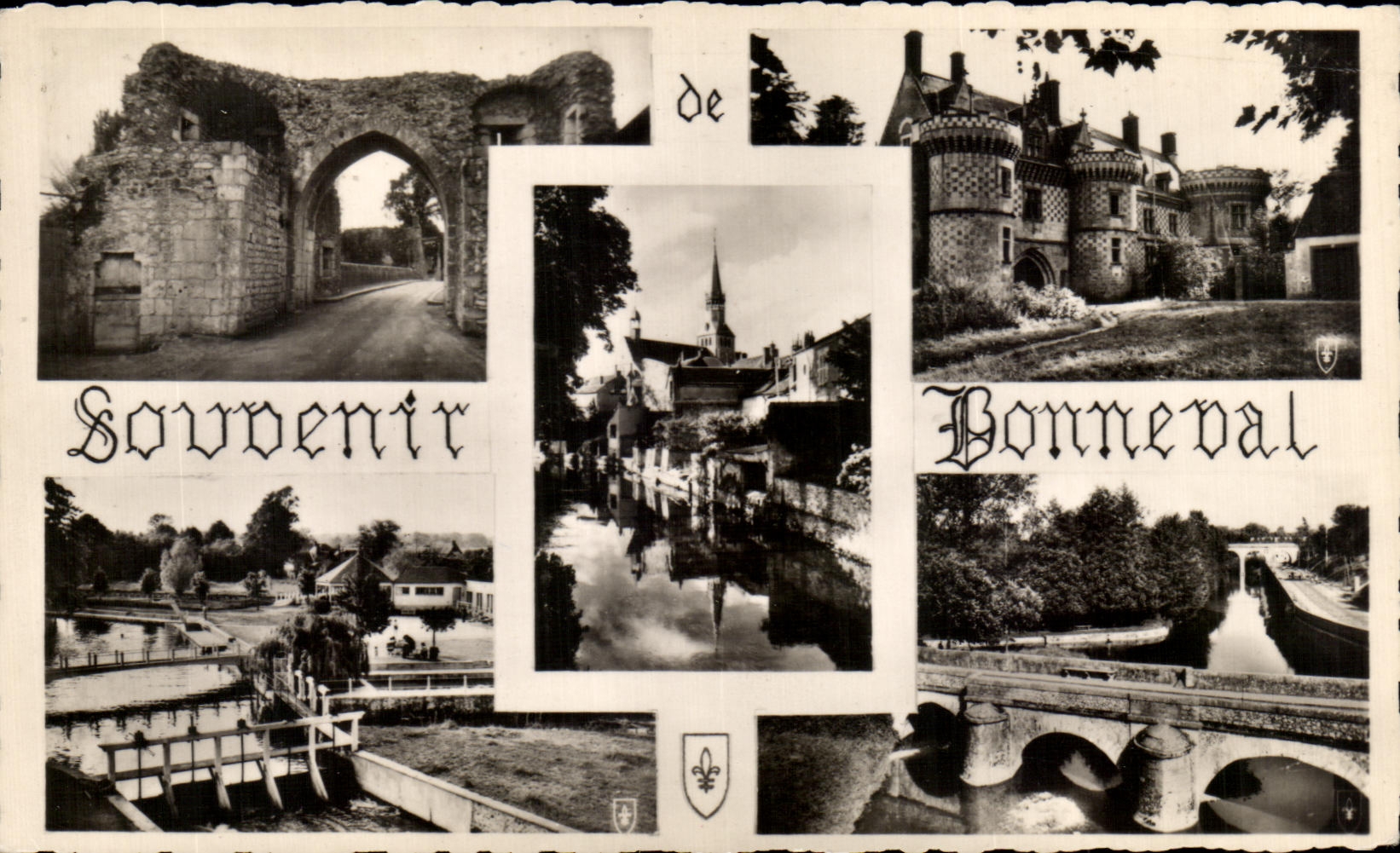 Bonneval — Ruines, château, canal et pont — Éditions du LYS