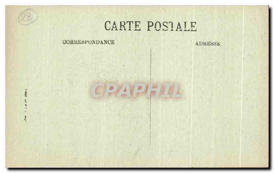 CPA Chartres Rosace de la Porte principale de la Cathedrale — Verso