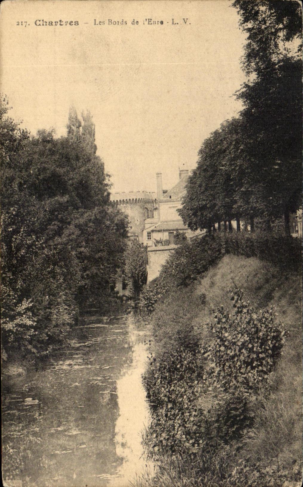 CPA Chartres Les Bords de l Eure 