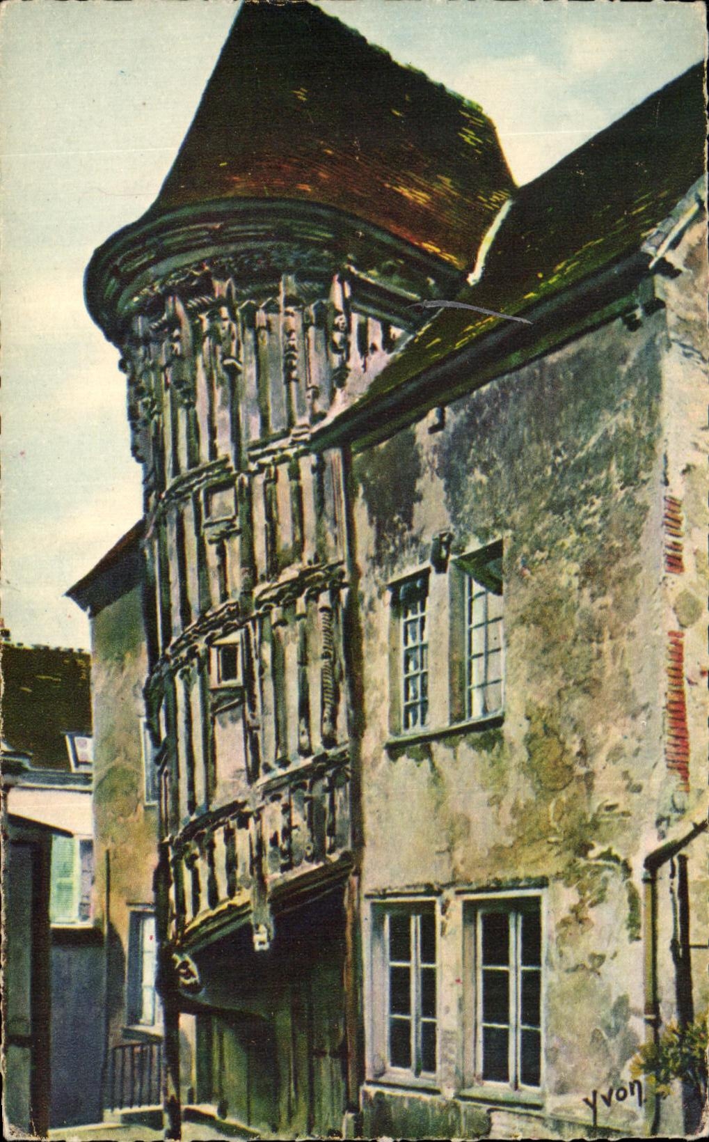 Chartres (Eure-et-Loir) — L'Escalier de la Reine Berthe — Éditions d'Art Yvun