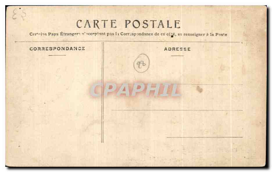 Garten der Gesellschaft für Gartengeschäfte Eure-et-Loir — Chartres — Cliche F. SOULIE, Verlag — Rückseite
