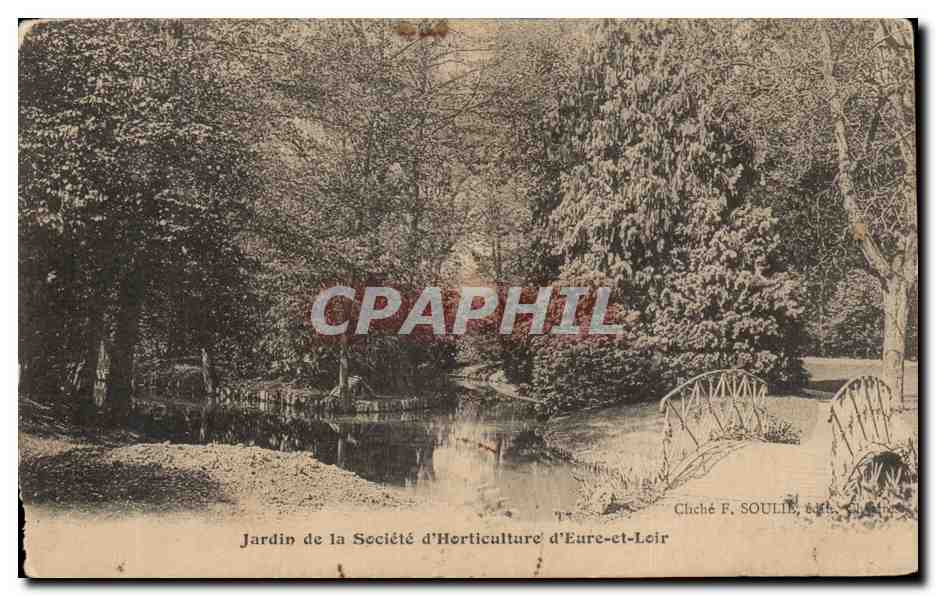 Jardin de la Société d'Horticulture d'Eure-et-Loir — Chiché F. SOULIE, édit.