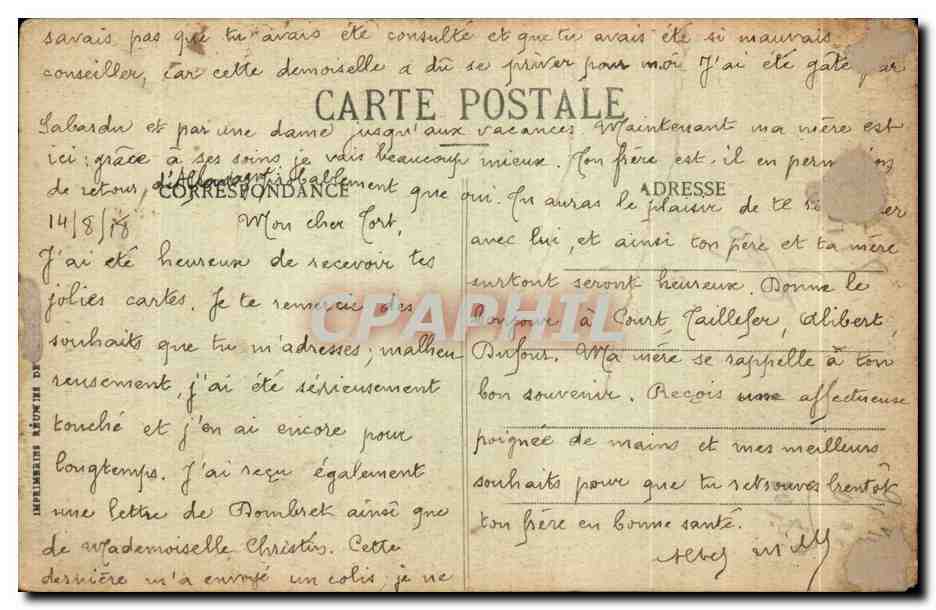 CPA Cathedrale de Chartres L Assomption per Bridan — Reverso